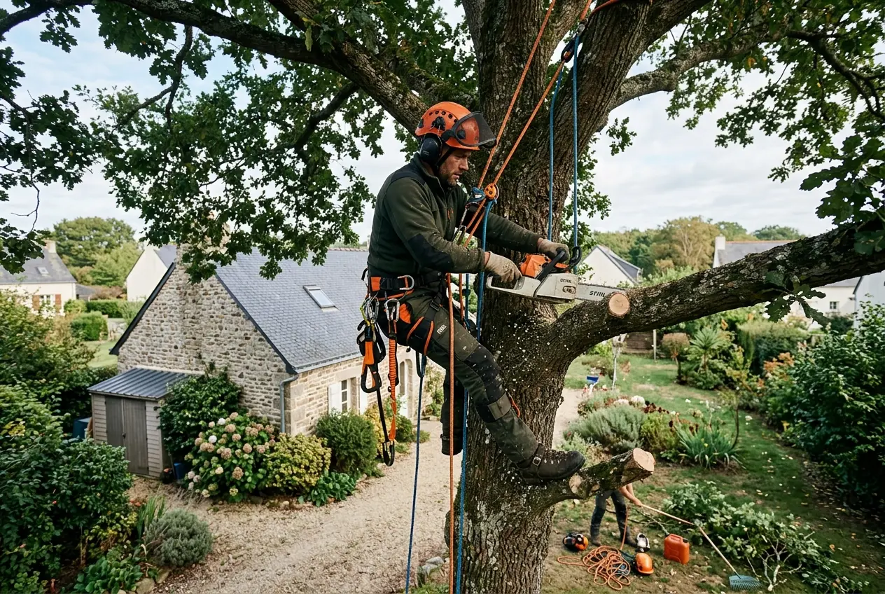 Arboriste en taille douce à Vannes