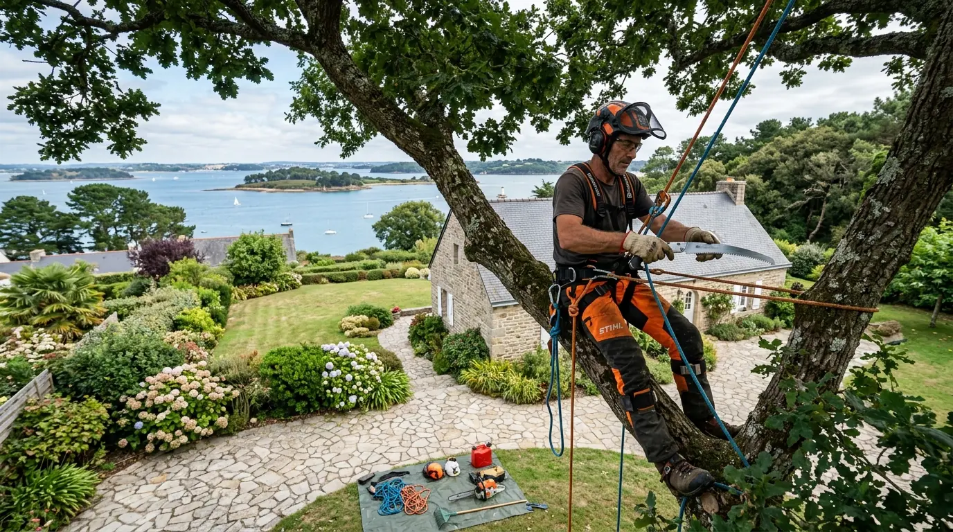 Élagueur professionnel à Plescop