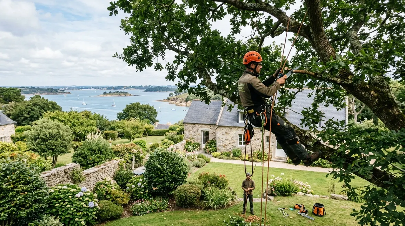 Élagueur professionnel à Ploeren