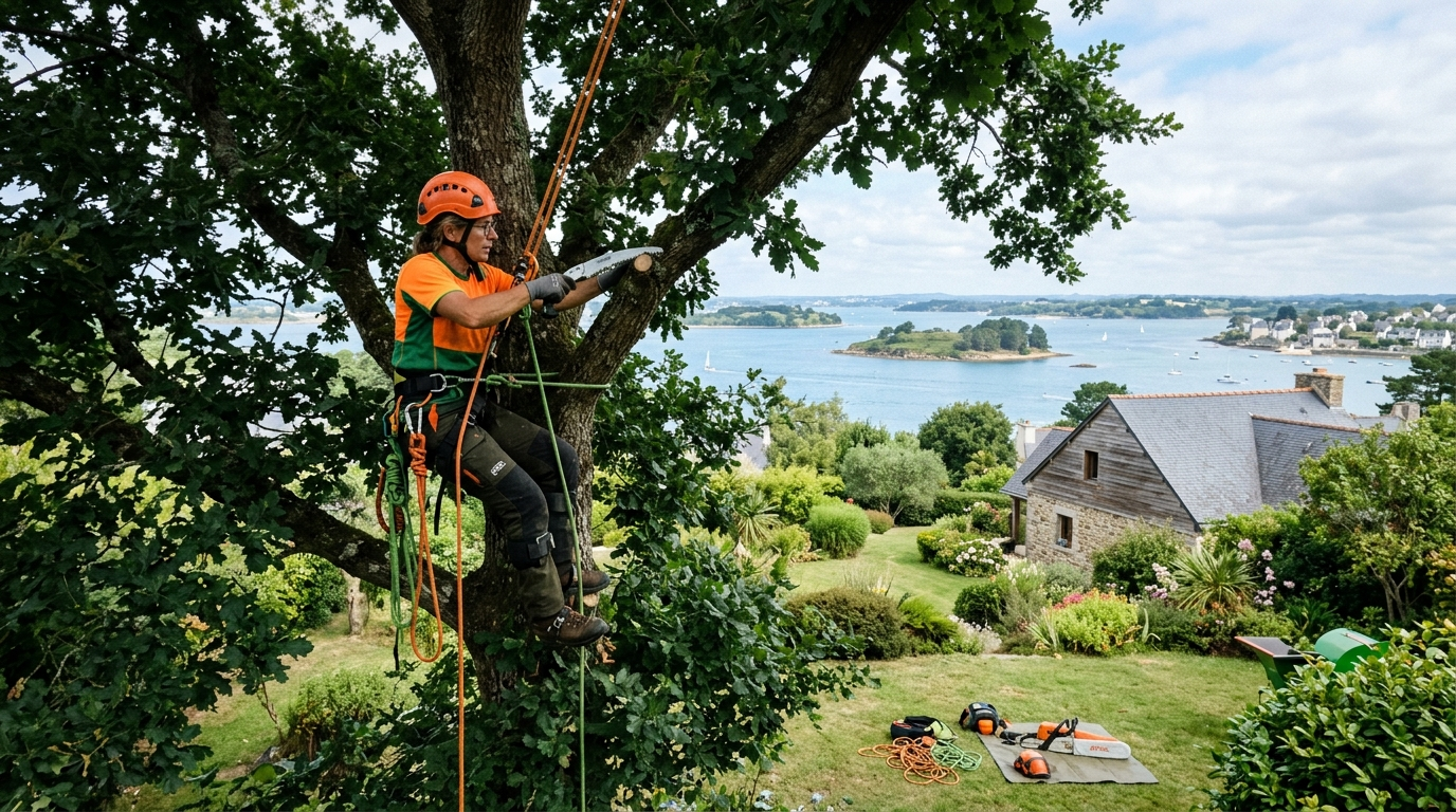 Élagueur professionnel à Saint-Avé et alentours