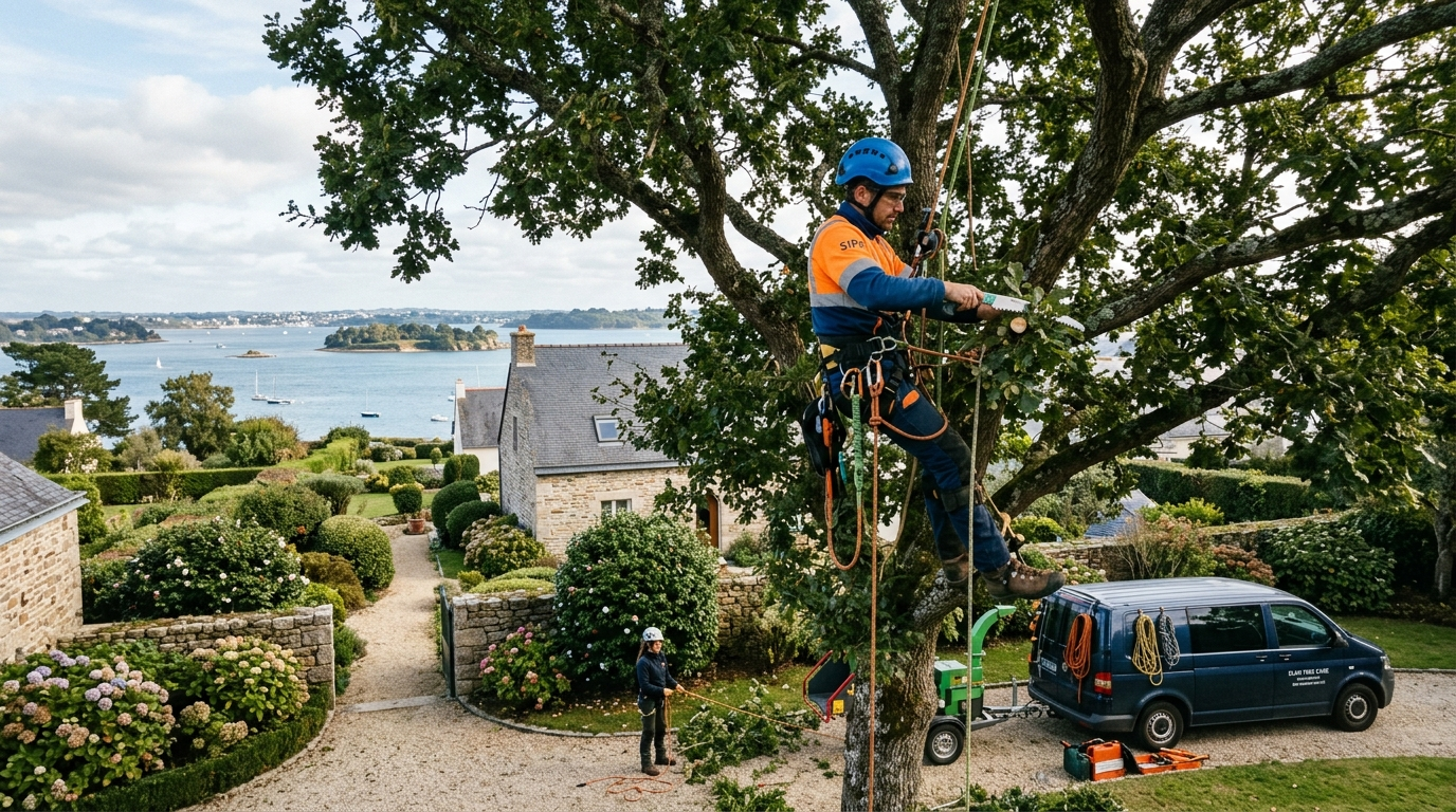 Élagueur professionnel à Saint-Nolff et agglomération vannetaise